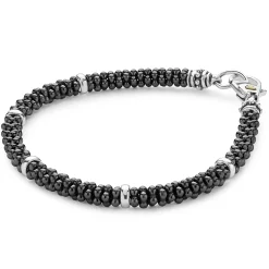 Online LAGOS Five Silver Station Ceramic Bracelet | 5Mm