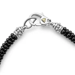 Online LAGOS Five Silver Station Ceramic Bracelet | 5Mm