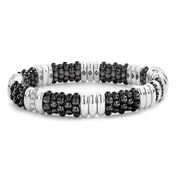Online LAGOS Five Station Ceramic Diamond Bracelet | 9Mm