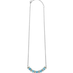 Store LAGOS Five Station Swiss Blue Topaz Necklace