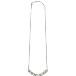 New LAGOS Five Station White Topaz Necklace