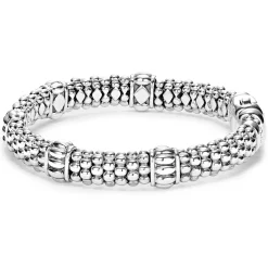 Fashion LAGOS Fluted Beaded Bracelet | 9Mm