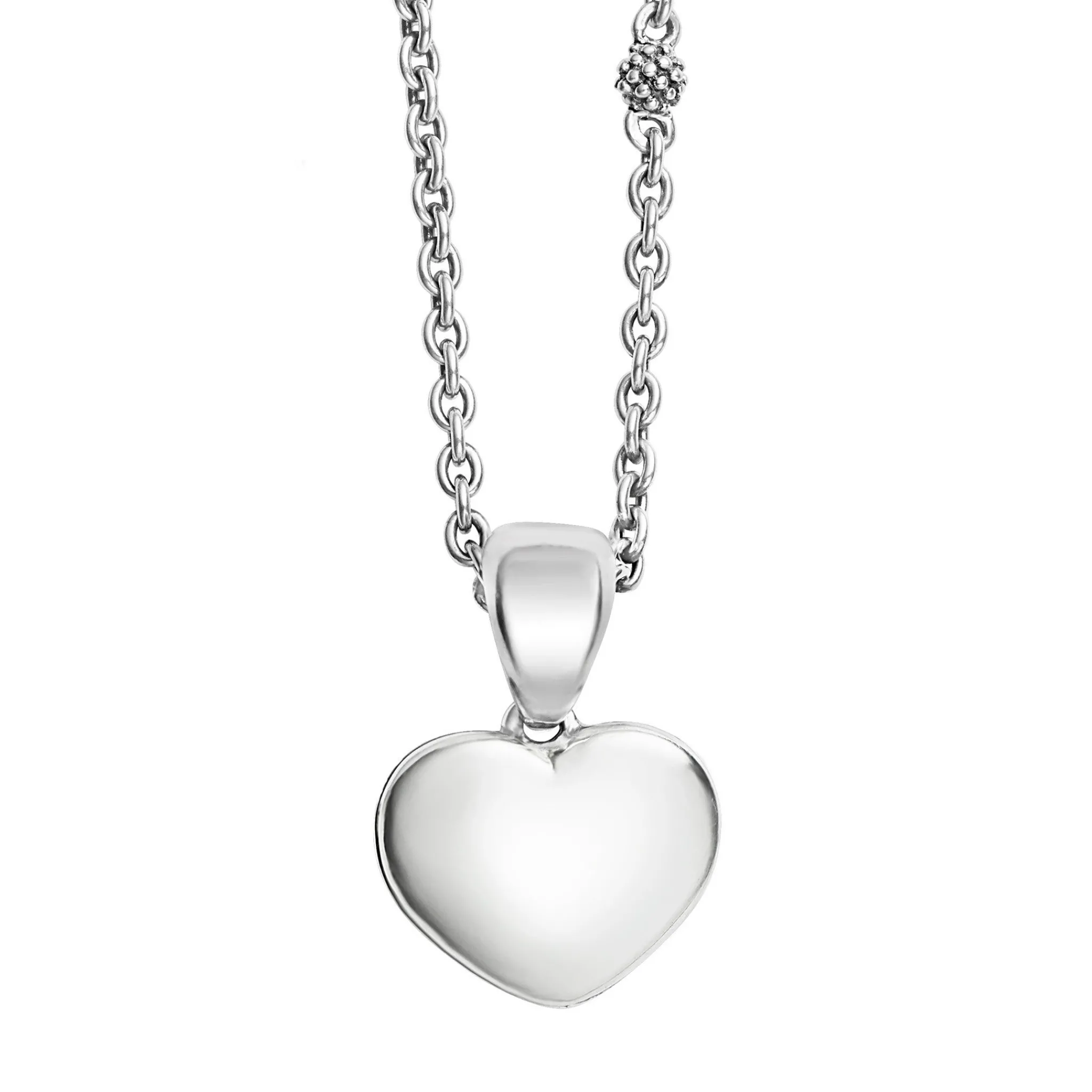 Sale LAGOS Fluted Heart Pendant Necklace