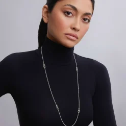 Best Sale LAGOS Fluted Link Station Necklace
