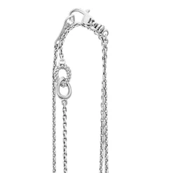 Best Sale LAGOS Fluted Link Station Necklace