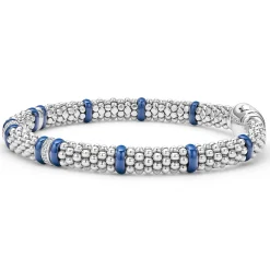 Online LAGOS Four Station Diamond Caviar Bracelet | 6Mm