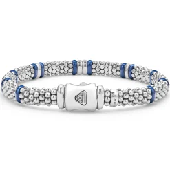 Flash Sale LAGOS Four Station Diamond Caviar Bracelet | 6Mm