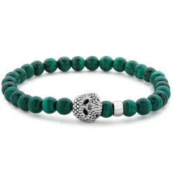 Cheap LAGOS Gemstone Skull Stretch Bracelet Gift Set