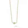 New LAGOS Gold Diamond Sphere Necklace