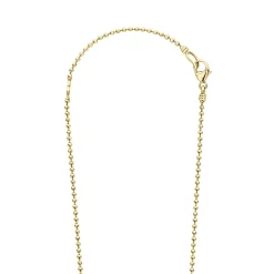 Fashion LAGOS Gold Diamond Sphere Necklace
