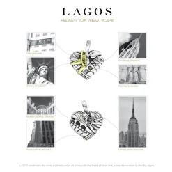 Hot LAGOS Heart Of New York Pendant Necklace