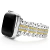 Cheap LAGOS 18K Gold And Diamond Caviar Beaded Watch Bracelet-38-45Mm