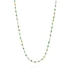 Cheap LAGOS 18K Gold And Diamond Emerald Necklace
