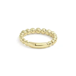 Cheap LAGOS 18K Gold And Diamond Stacking Ring