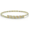 New LAGOS 18K Gold And Diamond Superfine Cuff Bracelet
