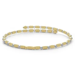 Hot LAGOS 18K Gold And Diamond Superfine Cuff Bracelet