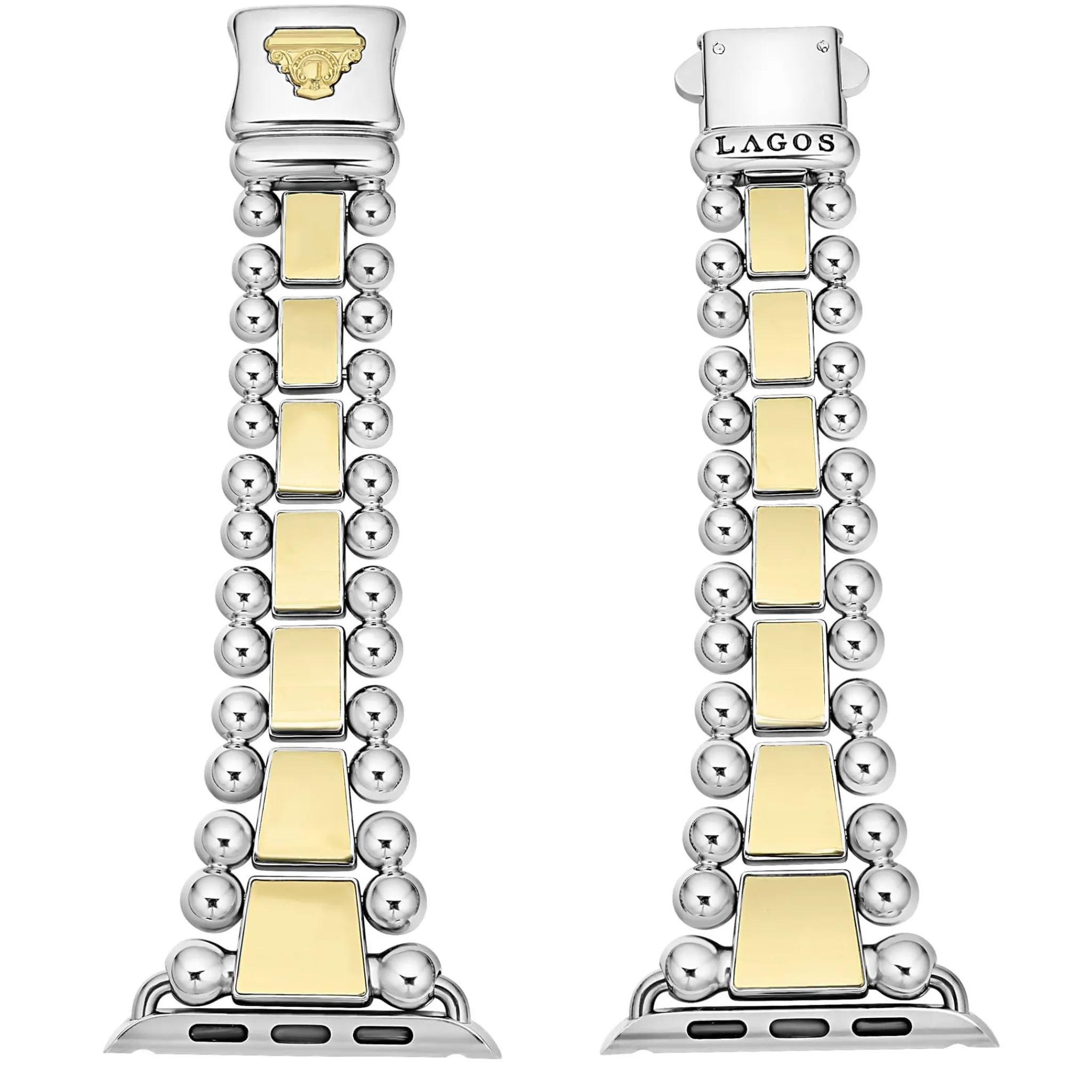Clearance LAGOS 18K Gold And Stainless Steel Watch Bracelet-42-49Mm