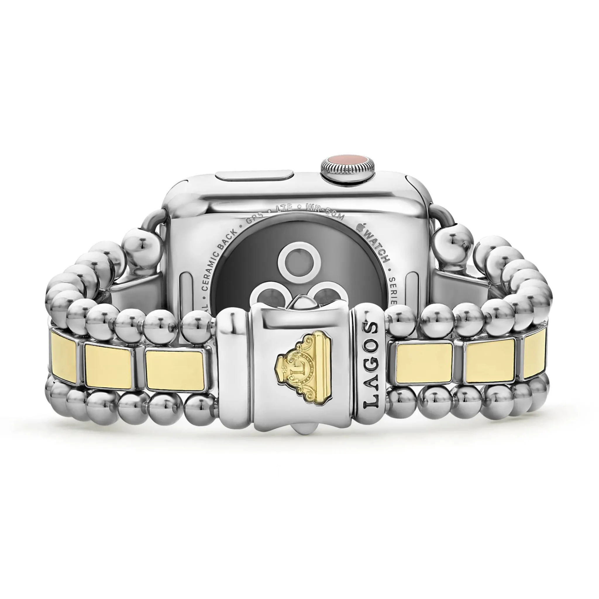 Outlet LAGOS 18K Gold And Stainless Steel Watch Bracelet-38-45Mm