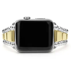 Cheap LAGOS 18K Gold And Sterling Silver Watch Bracelet-42-49Mm