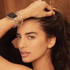 Best LAGOS 18K Gold And Sterling Silver Yellow Sapphire Watch Bracelet-38-45Mm