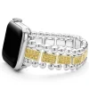 Sale LAGOS 18K Gold And Sterling Silver Yellow Sapphire Watch Bracelet-38-45Mm