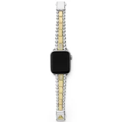 Outlet LAGOS 18K Gold And Sterling Silver Single Diamond Watch Bracelet-38-45Mm