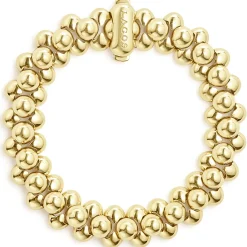 Hot LAGOS 18K Gold Bead Bracelet