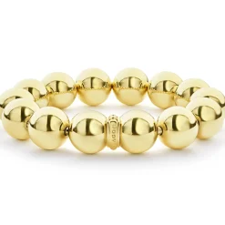 Best Sale LAGOS 18K Gold Bead Bracelet 15Mm