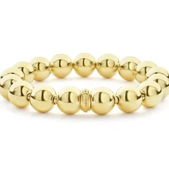 Store LAGOS 18K Gold Bead Bracelet 12Mm