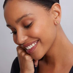 Store LAGOS 18K Gold Beaded Stud Earrings