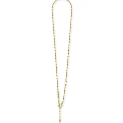 Store LAGOS 18K Gold Beaded Toggle Necklace