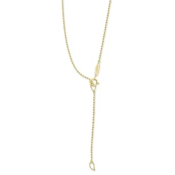 New LAGOS 18K Gold Black Ceramic Circle Pendant Necklace