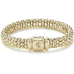 Fashion LAGOS 18K Gold Caviar Bracelet | 9Mm