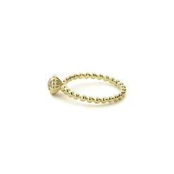 Flash Sale LAGOS 18K Gold Caviar Diamond Ring