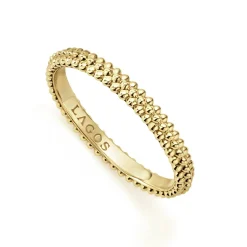Clearance LAGOS 18K Gold Caviar Stacking Ring