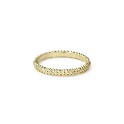 Clearance LAGOS 18K Gold Caviar Stacking Ring