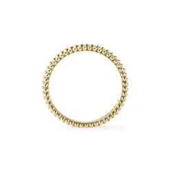 Cheap LAGOS 18K Gold Caviar Stacking Ring