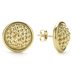 Shop LAGOS 18K Gold Caviar Stud Earrings