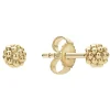 New LAGOS 18K Gold Caviar Stud Earrings