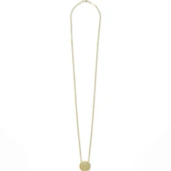Clearance LAGOS 18K Gold Circle Pendant Necklace