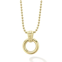 Shop LAGOS 18K Gold Circle Pendant Necklace