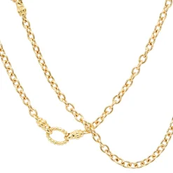Sale LAGOS 18K Gold Circle Station Necklace
