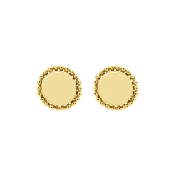 Clearance LAGOS 18K Gold Circle Stud Earrings