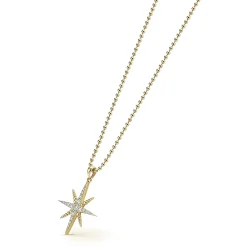 Shop LAGOS 18K Gold Delicate Diamond Pendant Necklace
