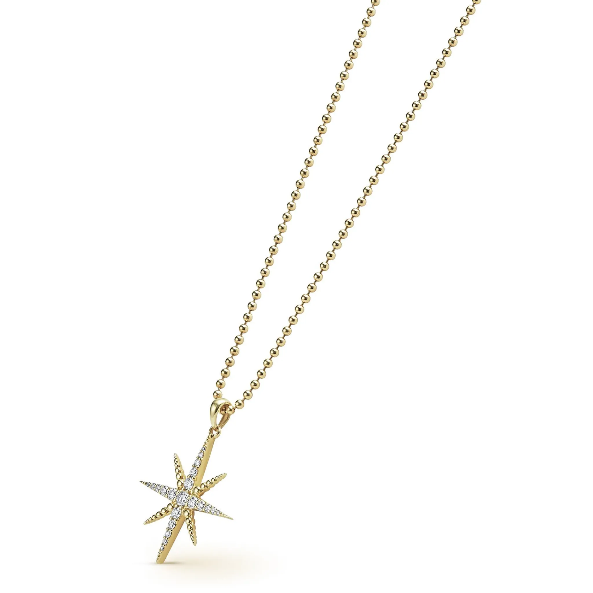 Shop LAGOS 18K Gold Delicate Diamond Pendant Necklace