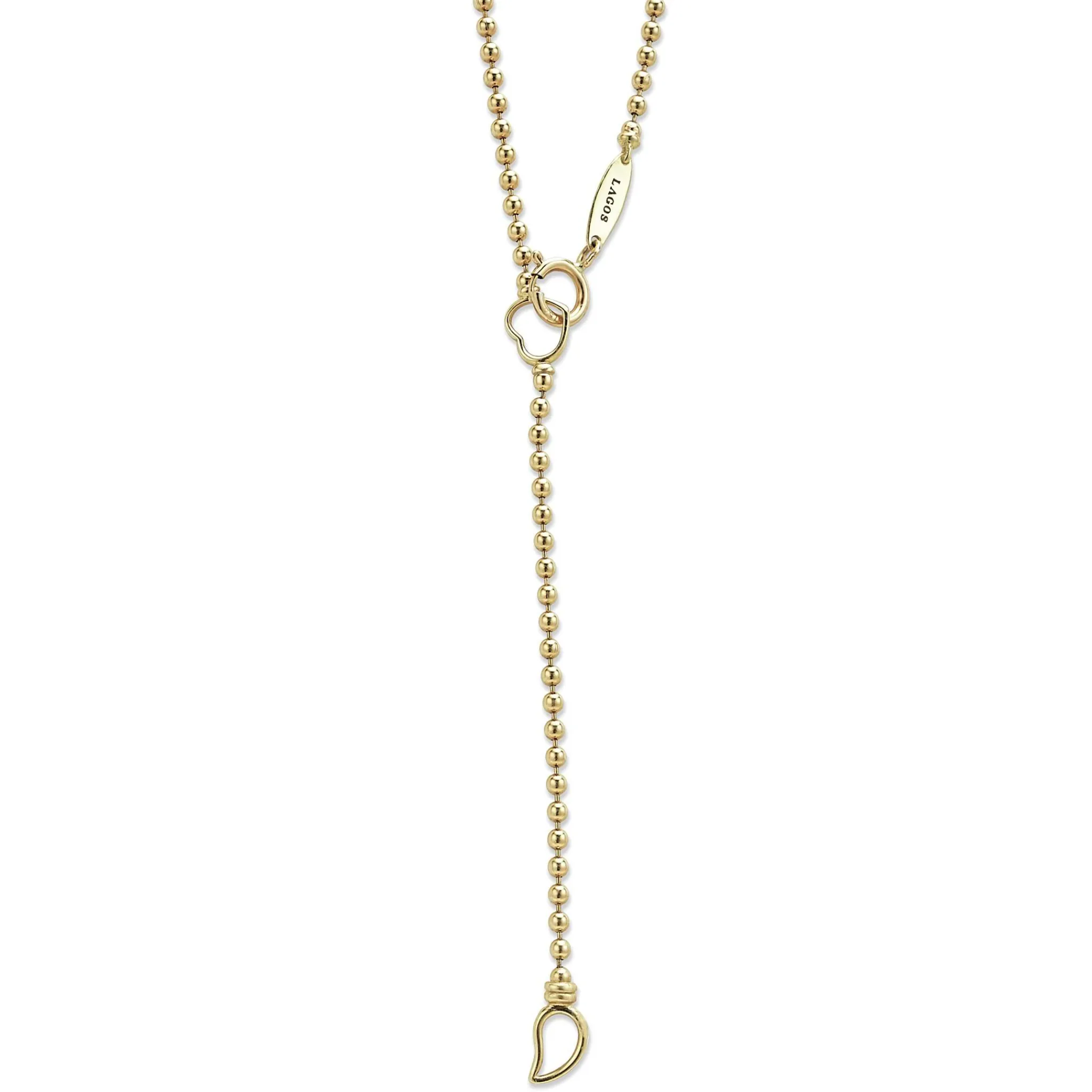 Shop LAGOS 18K Gold Delicate Diamond Pendant Necklace