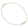 Cheap LAGOS 18K Gold Diamond Bar Bracelet