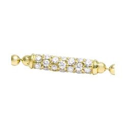 Cheap LAGOS 18K Gold Diamond Bar Bracelet