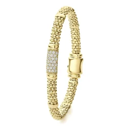 Store LAGOS 18K Gold Diamond Bracelet | 6Mm