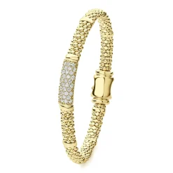 Cheap LAGOS 18K Gold Diamond Bracelet | 6Mm